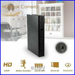 Überwachungskamera BK01 Notizbuch Buch Ringbuch Versteckte Kamera Spy Cam HD