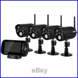 Uniden UDR444 Digital Wireless 4.3 Video Surveillance 4 Camera Security System
