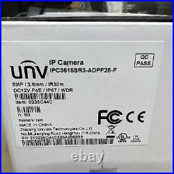 Uniview UNV 5MP HD IR Eyeball Network Camera CCTV Security IPC3615SR3-ADPF28-F