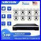 Vikylin 32CH 16POE NVR CCTV Security Camera System Kit 5MP ColorVu IP Camera Lot