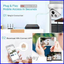 Vikylin 32CH 16POE NVR CCTV Security Camera System Kit 5MP ColorVu IP Camera Lot