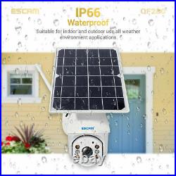WIFI 1080P Solar Power PTZ IP Camera Wireless Outdoor Security CCTV Night Vision