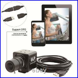 Webcamera with 5-50mm Varifocal Lens 13MP HD Sony IMX241 ELP USB Web Camera