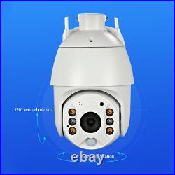 WiFi 1080P Solar PTZ IP Camera Security CCTV Waterproof Outdoor Night Vision