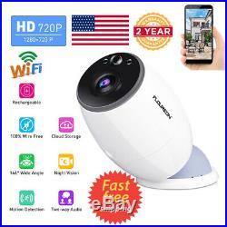 WiFi 720p HD Wireless Webcam Outdoor CCTV IP Security Camera Night Vision Audio