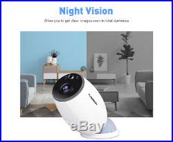 WiFi 720p HD Wireless Webcam Outdoor CCTV IP Security Camera Night Vision Audio