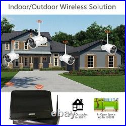 WiFi CCTV System 1080P NVR with Screen IP IR-CUT Outdoor CCTV Security Cameras