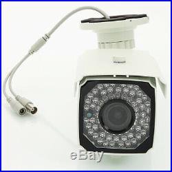 Wide Angle 2.8-12mm Varifocal 1300TVL HD Outdoor CCTV Security Camera IR-CUT Cam