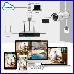 Wifi Security Camera System Wireless Outdoor IP CCTV Camera with 1TB 1080P HD