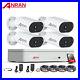 Wired CCTV Outdoor Security Camera System Home HD 1080P 8CH DVR 1TB HDD IR Night