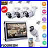 Wired/Wireless 4CH 1080P NVR Outdoor 720P WiFI IR-CUT Camera Security System US