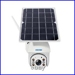 Wireless 1080P SIM Card Solar Power Outdoor Security CCTV IP PTZ Camera