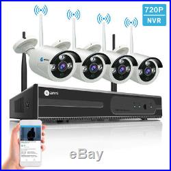 Wireless 8CH 1080P NVR IR-cut 720P IP Outdoor Home Security Camera System CCTV