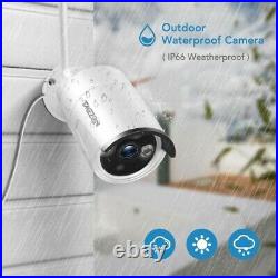 Wireless 8CH NVR 1296P 3MP Video Security Camera System 2K Outdoor WIFI CCTV IR