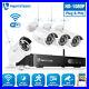 Wireless 8CH NVR Kit Security Camera System Outdoor WIFI Night Vision 2Way Audio