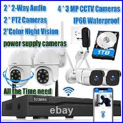 Wireless CCTV Security Camera Systems Outdoor WiFi PTZ Cameras & Bullet Cameras