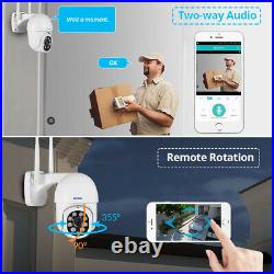 Wireless IP Camera Outdoor Waterproof CCTV Security System HD 1080P WIFI 2MP Kit