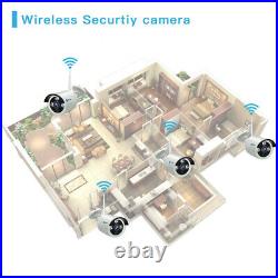 Wireless Outdoor Security Camera System 8CH NVR HD 2MP CCTV Kit with 1TB HDD