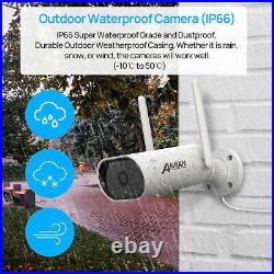 Wireless Outdoor Security Camera System Home WIFI CCTV Audio Camera 8CH NVR 1TB