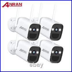 Wireless Security Camera Outdoor CCTV Battery Solar Powered Audio WIFI IP System