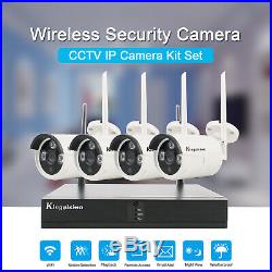 Wireless Security Camera System 8CH HD 1080P CCTV WIFI Kit NVR Outdoor