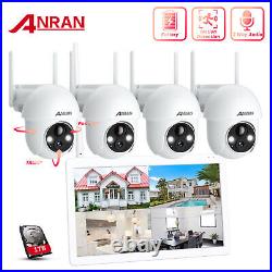 Wireless Security Camera System Outdoor Audio WIFI IP CCTV Camera Solar Battery