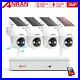 Wireless Solar Battery Security Camera System Outdoor WIFI CCTV 8CH 3MP NVR 1TB
