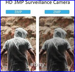 XVIM 1080P 3MP Wireless Security Camera System Outdoor NVR CCTV Camera 1TB HDD