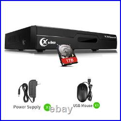 XVIM 1080P CCTV Outdoor Home Security Camera System HDMI DVR with 1TB Hard Drive