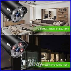 XVIM 1080P HD 8CH Wired CCTV Security Camera System AHD DVR 1TB IR Night Version
