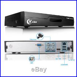 XVIM 1080P HDMI 8CH / 4CH DVR indoor/outdoor CCTV Security Camera System 1TB US