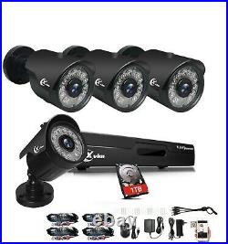 XVIM 1080P Home Security System Outside Camera CCTV 4/8CH DVR IR Night Vision