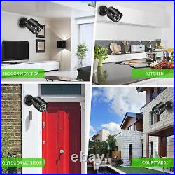 XVIM 1080P Night Owl Closed Security System Outdoor Security Camera CCTV 1TB HDD