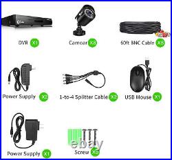 XVIM 1080P Outdoor Security Camera System 8CH Home Surveillance CCTV HDMI DVR
