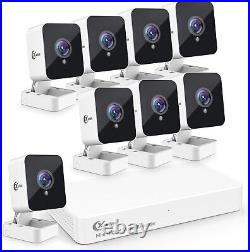 XVIM 1080P POE Security Camera System 8CH DVR Outdoor Camera CCTV System IP Cam