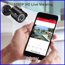 XVIM 1080P Security Camera System 8CH 5MP DVR CCTV Camera Outdoor Night Vision