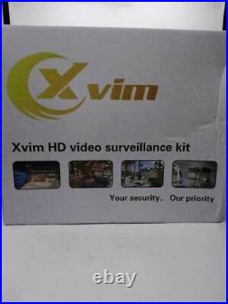 XVIM 8CH 1080N HDMI DVR 720P Outdoor CCTV Security Camera System 1TB Hard Drive
