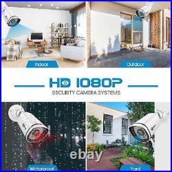 XVIM 8CH 1080P DVR Outdoor night owl Camera Security Camera System CCTV 1TB DVR