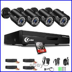 XVIM 8CH DVR 1080P Security Camera System CCTV AHD Outdoor Home Camera Security