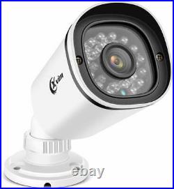XVIM 8CH Security Camera System 4PCS 1080P Outdoor Night Vision CCTV DVR 1TB HDD