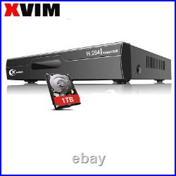 XVIM DVR 8CH 1080P Home Security Camera System CCTV DVR 1TB Hard Drive