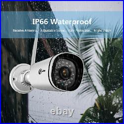 XVIM Wireless Outdoor Security Cameras System NVR 1080P WIFI CCTV Night Vision