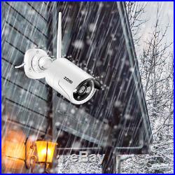 ZOSI 1080p Wireless NVR 1.3MP 2MP Outdoor Security IP Camera CCTV System 1TB 2TB