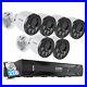 ZOSI 3K 8CH NVR 4MP POE Security Camera System AI Detect 24/7 Record IP CCTV Mic