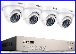 ZOSI 3K Lite 8CH H. 265+ Home Security Camera System with AI Human/Vehicle