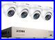 ZOSI 3K Lite 8CH H. 265+ Home Security Camera System with AI Human/Vehicle