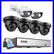 ZOSI 4K 8CH NVR 5MP PoE Security IP Camera CCTV System 2TB Audio Record Network