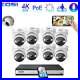 ZOSI 4K UHD POE CCTV System 16CH NVR 8MP Security IP Camera ColorVu Outdoor 4TB