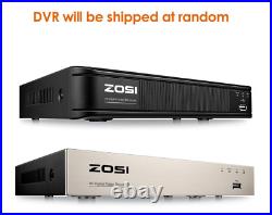 ZOSI 8 Channel H. 265 DVR 1080p HD with Hard Drive 2TB for Security Camera System