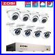 ZOSI 8CH 1080P HD CCTV Home Security Camera System 2MP DVR Outdoor Night Vision